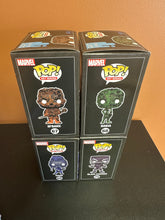 Load image into Gallery viewer, FUNKO POP ART SERIES MARVEL BLACK PANTHER WALMART SET OF 4
