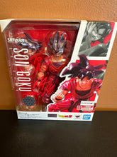 Load image into Gallery viewer, S.H.Figuarts DRAGONBALL Z SON GOKU KAIOKEN SIGNED Peter Kelamis NO COA
