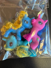 Load image into Gallery viewer, Gi-Go Pony Lot of 3 Unicorns Preowned Figures
