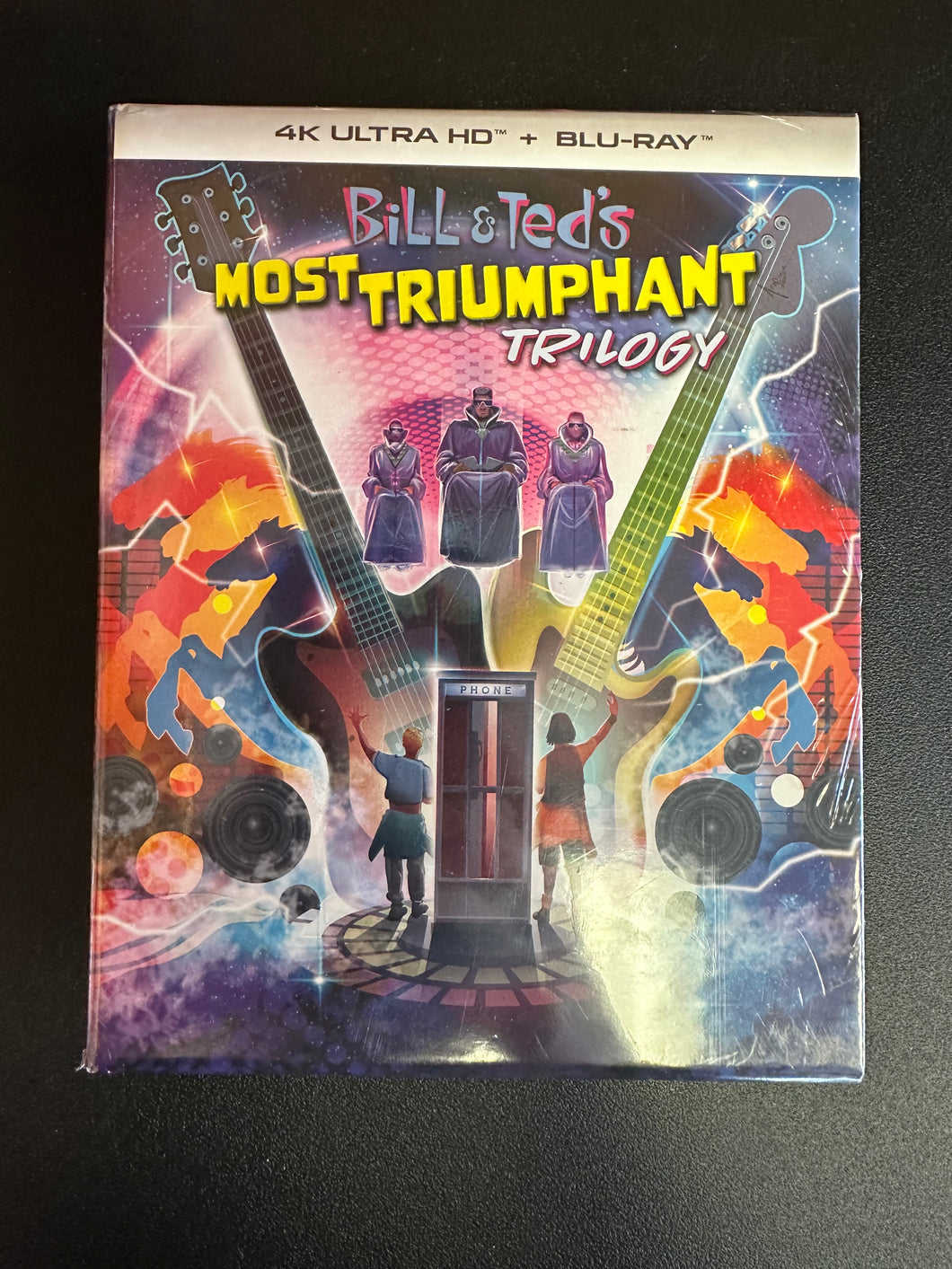 Bill & Ted’s Most Triumphant Trilogy Set [4K Ultra HD + Blu-Ray] (NEW) Sealed