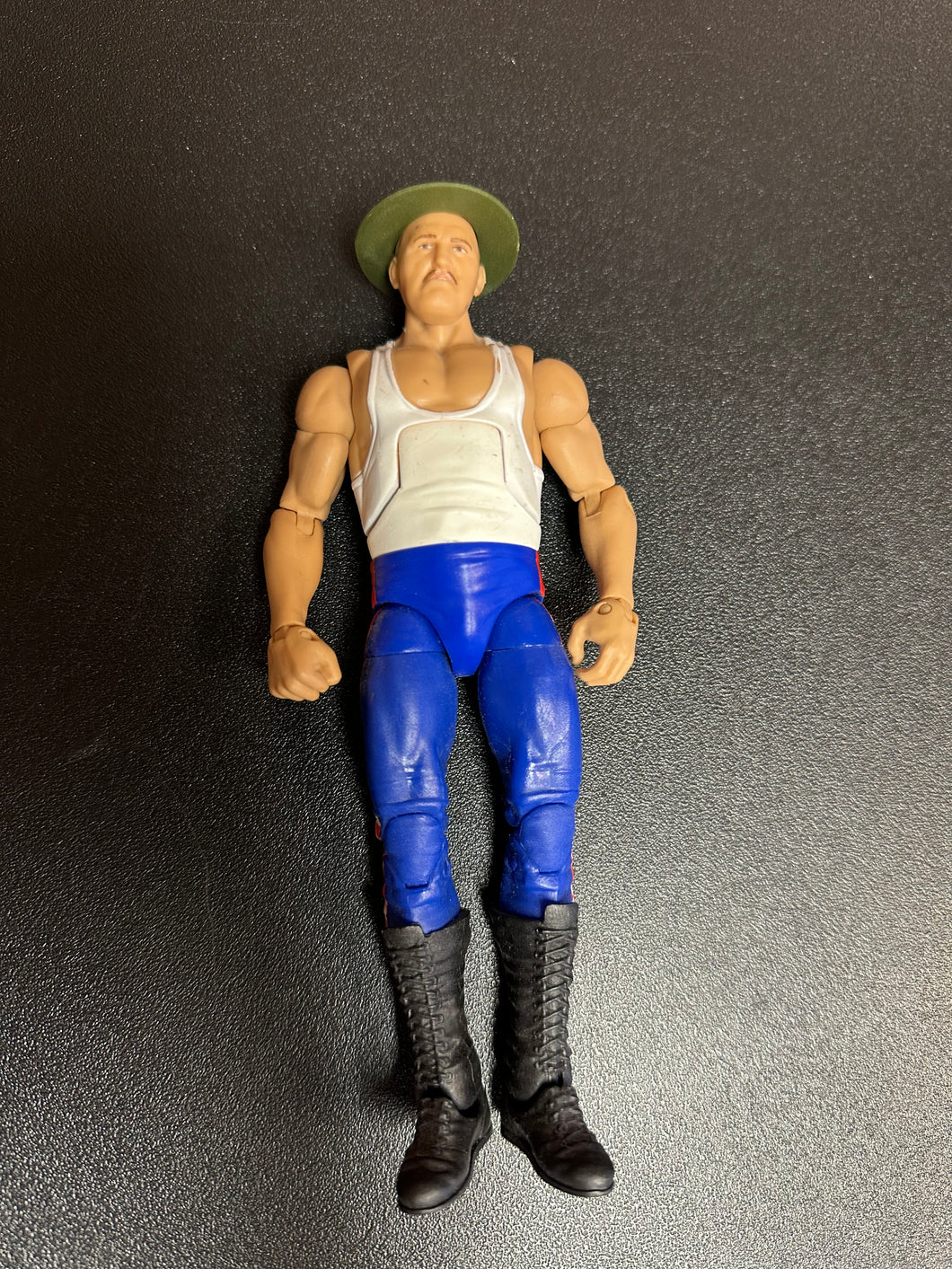 Mattel WWE 2010 Elite Legends Sgt. Slaughter Loose Preowned Figure