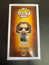 Load image into Gallery viewer, FUNKO POP THE BIG LEBOWSKI THE DUDE 81 BOX DAMAGE
