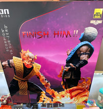 Load image into Gallery viewer, Iron Studios Mortal Kombat Klassic Fatality Scorpion vs. Sub-Zero Deluxe Art Scale 1/10 Statue
