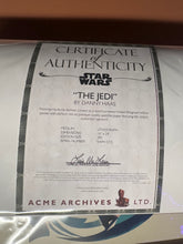 Load image into Gallery viewer, STAR WARS “The Jedi” Art Print By Danny Haas with COA
