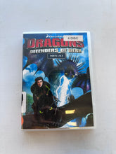 Load image into Gallery viewer, Dragons Defenders of Berk Parts 1 &amp; 2 4 DISCS(DVD) PREOWNED LIBRARY COPY
