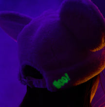 Load image into Gallery viewer, CAKEWORTHY WHITE MICKEY GHOST SHERPA BEANIE
