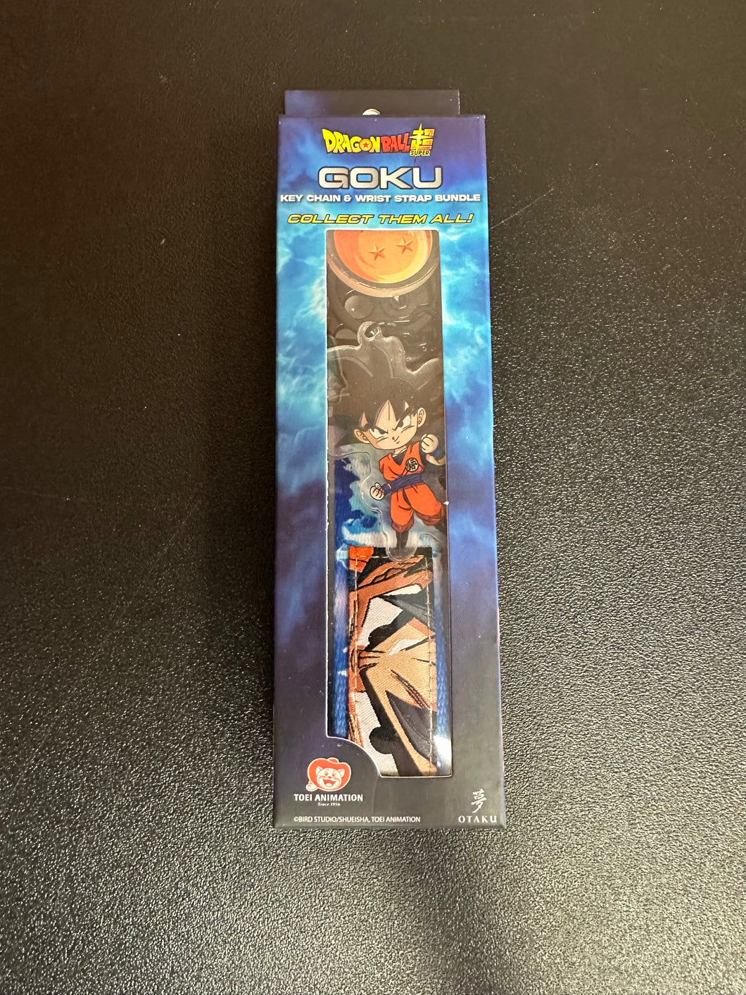 Dragonball Super Goku Keychain & Wrist Strap Bundle