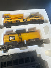 Load image into Gallery viewer, Equipped Play CAT Motorizied Iron Diesel Train Preowned Works!
