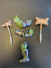 Load image into Gallery viewer, HASBRO Marvel Legends Series Build A Figure Gladiator Hulk Arms, Leg, Axe, &amp; Hammer Pieces
