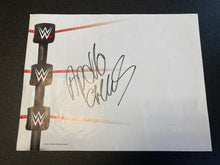 Load image into Gallery viewer, WWE Apollo Crews AUTOGRAPHED Paper No COA
