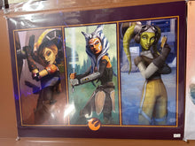 Load image into Gallery viewer, STAR WARS “We Have Hope” Art Print By Kayla Woodside with COA
