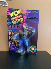 Load image into Gallery viewer, WCW Monday Nitro Stevie Ray Figure card damage
