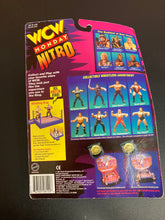 Load image into Gallery viewer, WCW Monday Nitro Stevie Ray Figure card damage

