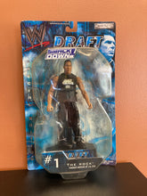 Load image into Gallery viewer, WWE DRAFT Special Edition The Rock Figure card damage
