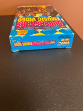 Load image into Gallery viewer, WWF Superstars The Music Video with Bonus Footage VHS
