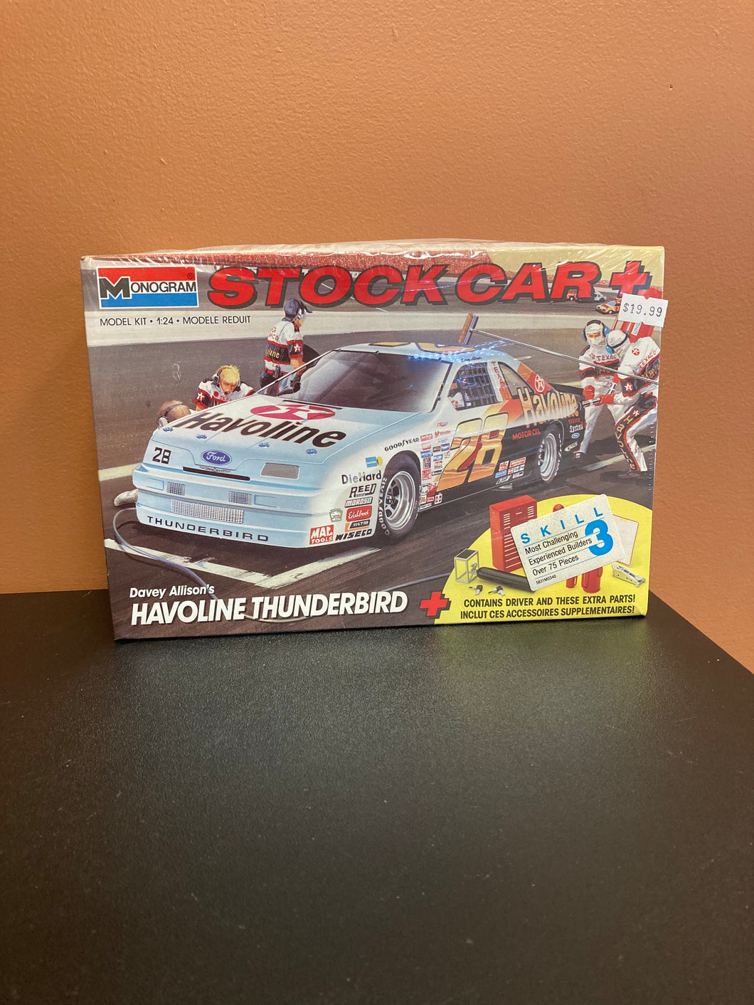 MONOGRAM Davey Allison’s Havoline Thunderbird 1:24 scale