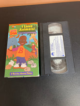 Load image into Gallery viewer, Little Bill I Love Animals! VHS Preowned

