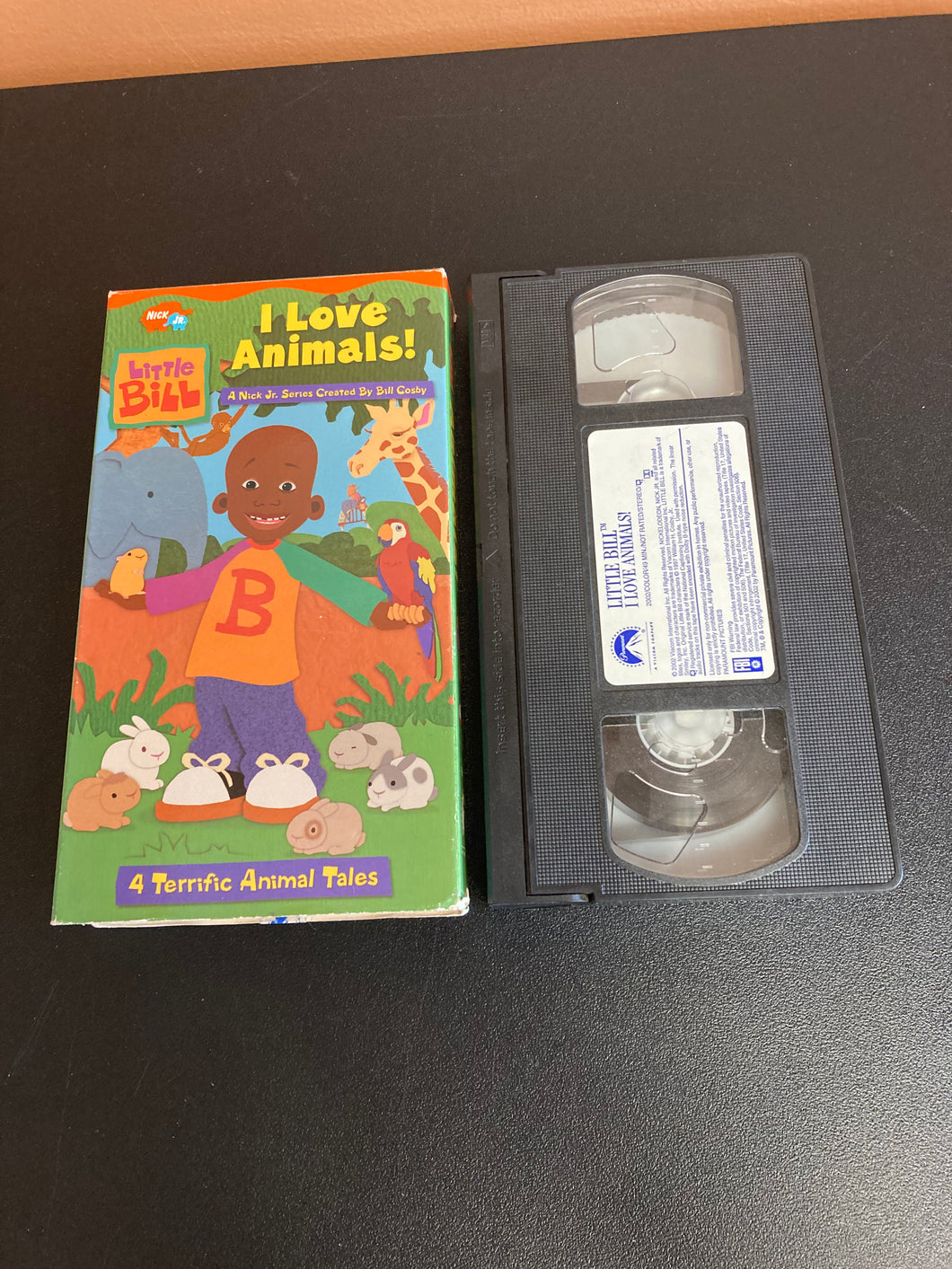 Little Bill I Love Animals! VHS Preowned