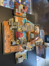 Load image into Gallery viewer, 1991 Galoob Micro Machines Military Super Van City fold-out playset.
