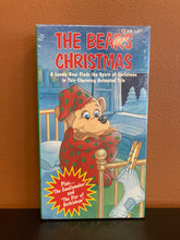 Load image into Gallery viewer, THE BEAR’S CHRISTMAS VHS sealed
