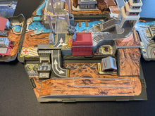 Load image into Gallery viewer, 1991 Galoob Micro Machines Military Super Van City fold-out playset.
