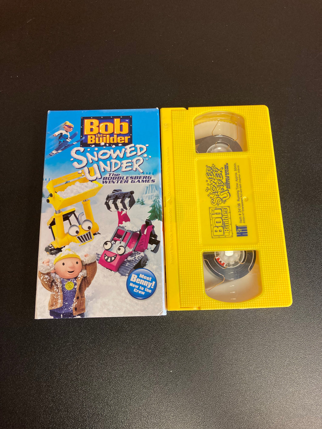 Bob the Builder SNOWED UNDER VHS preowned