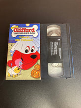 Load image into Gallery viewer, Clifford THE BIG RED DOG Clifford’s BIG Halloween VHS preowned
