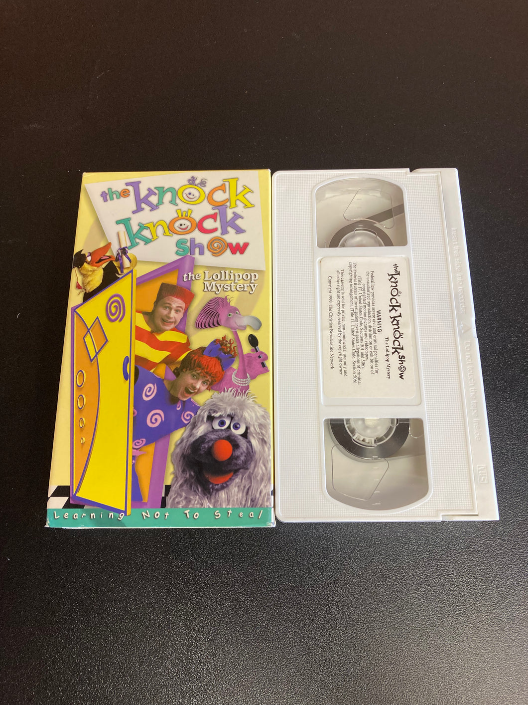 the Knock Knock Show the Lollipop Mystery VHS preowned