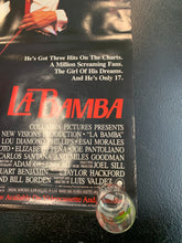 Load image into Gallery viewer, La Bamba 1987 Store Promo Damaged Poster
