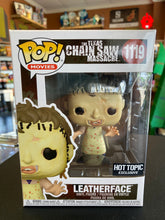 Load image into Gallery viewer, FUNKO POP The Texas Chainsaw Massacre Leatherface 1119 HotTopic Exclusive
