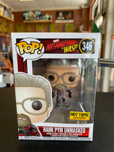 Load image into Gallery viewer, FUNKO POP Antman And The Wasp Hank Pym Unmasked 346 HotTopic Exclusive

