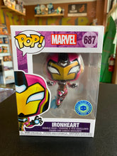 Load image into Gallery viewer, FUNKO POP Marvel Ironheart 687 Pop In A Box Exclusive
