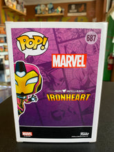 Load image into Gallery viewer, FUNKO POP Marvel Ironheart 687 Pop In A Box Exclusive

