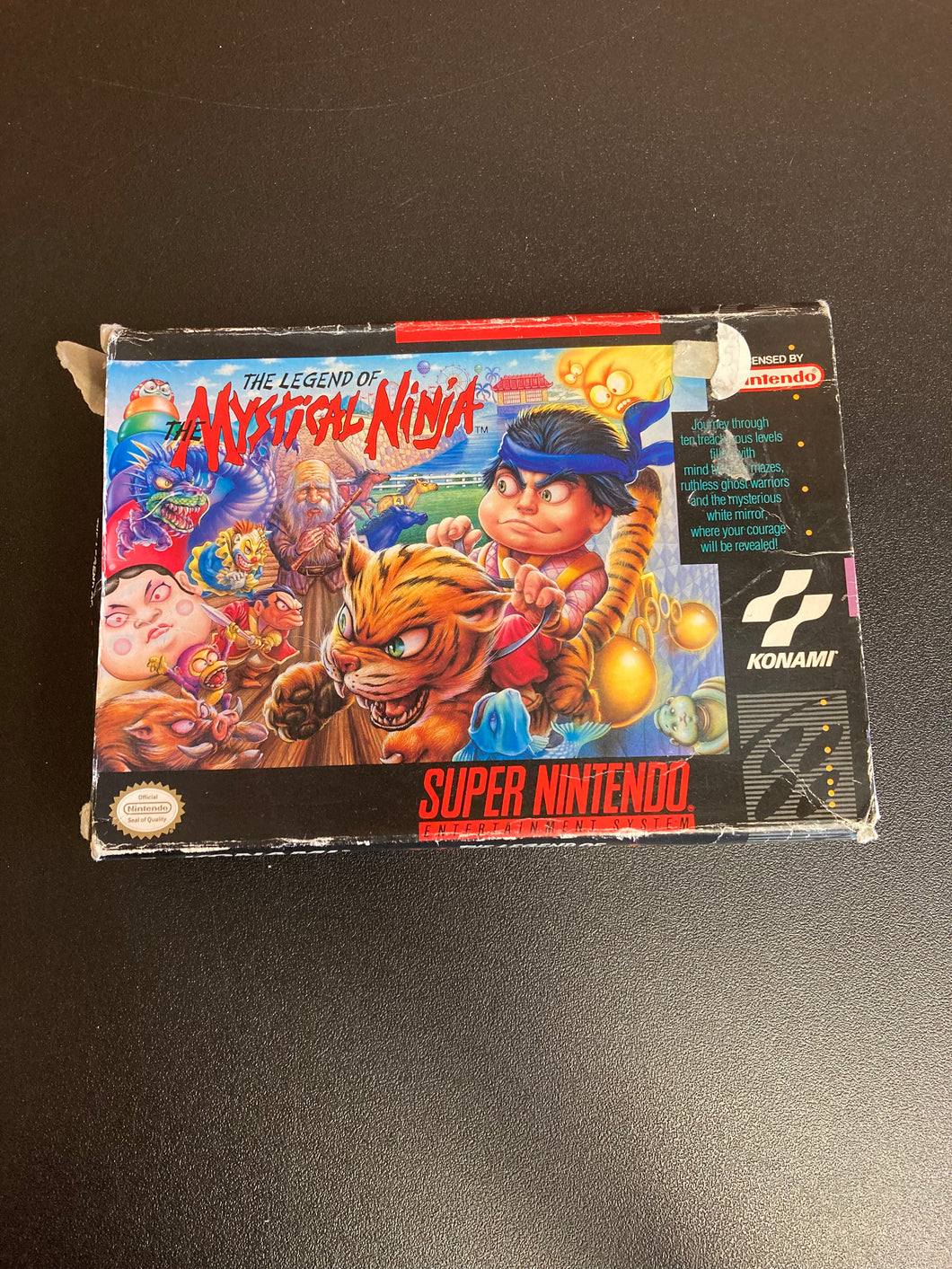Super Nintendo The Legend Of The Mystical Ninja Game No Manual Included