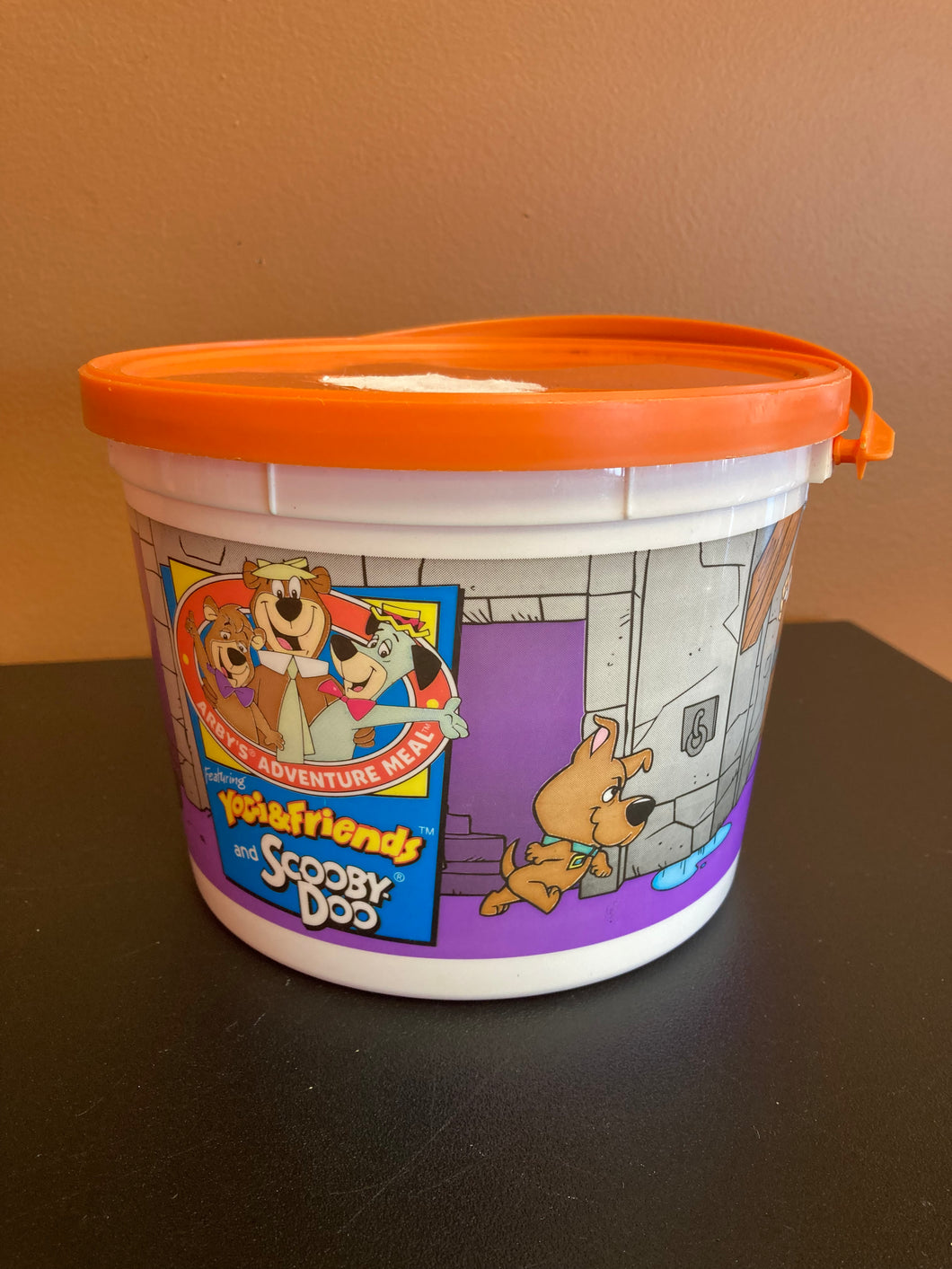 Arby’s Adventure Meal Scooby Doo Bucket Preowned and Damaged