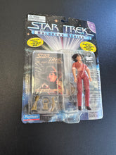 Load image into Gallery viewer, PLAYMATES HoloDeck Series Star Trek Deanna Troi as Durango Action Figure
