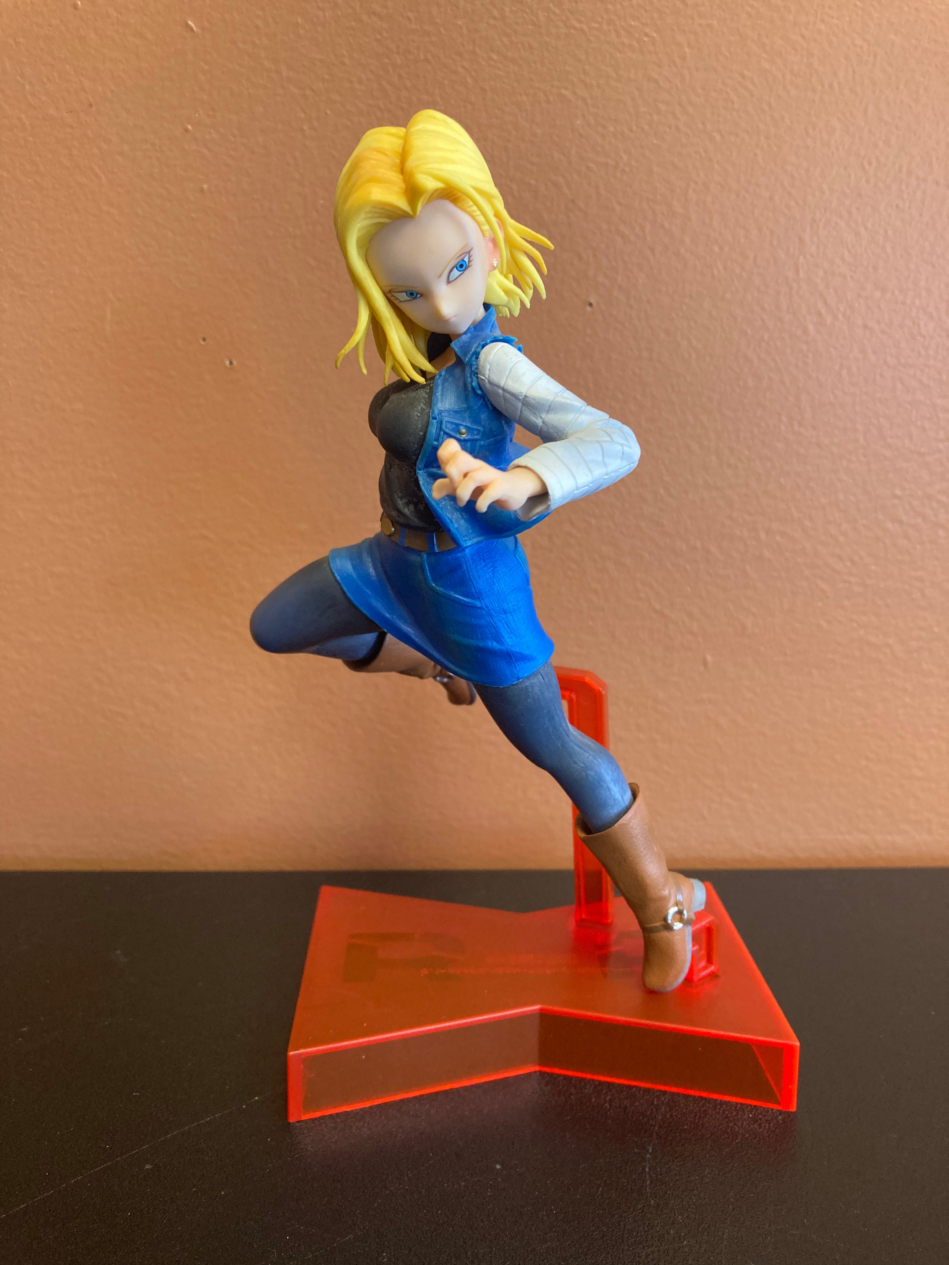 Banpresto Dragonball Fighter 2 Android Battle No.18 Red Ribbon Base Fi ...