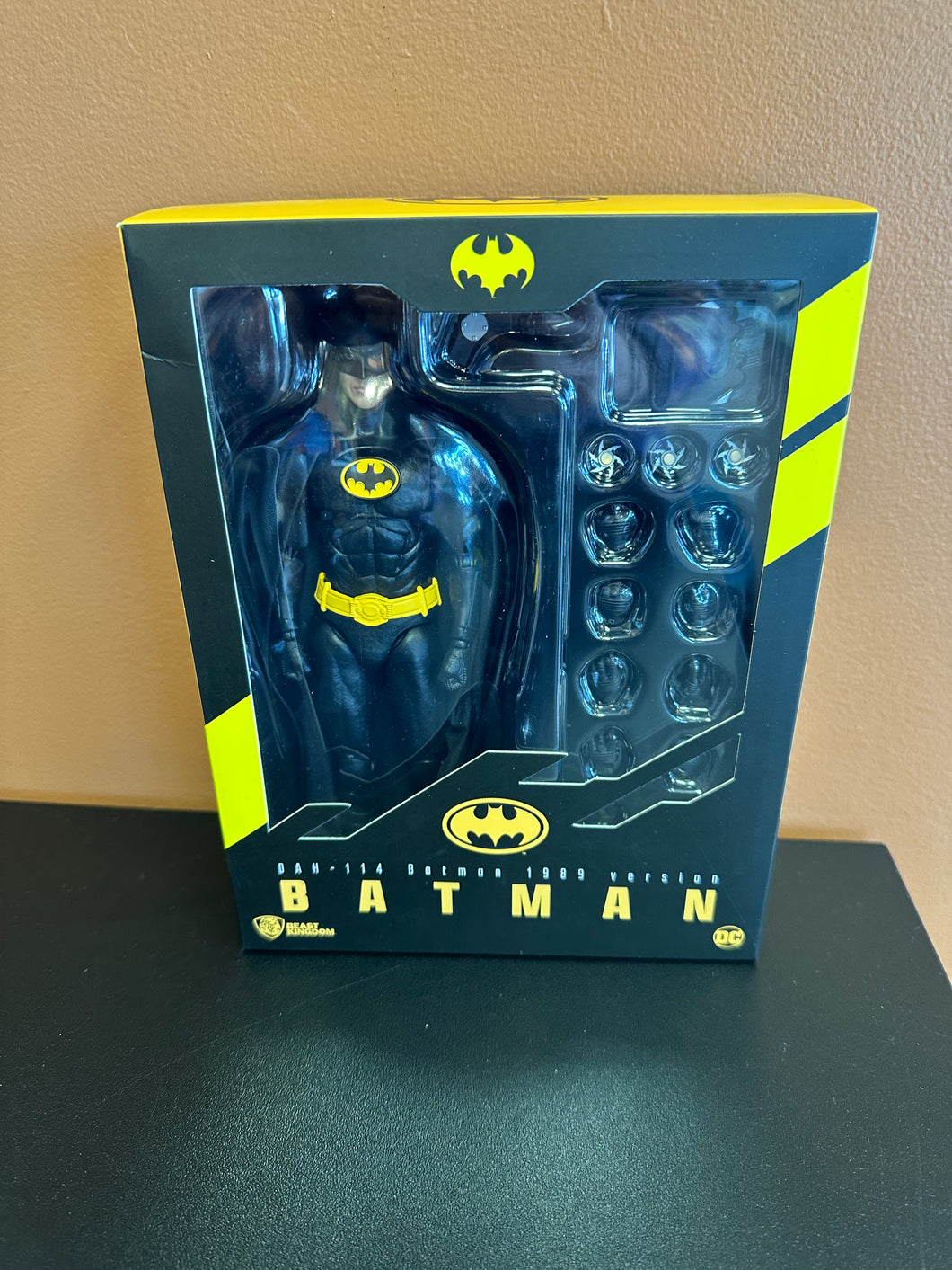 Beast Kingdom DAH-114 Dynamic 8-Ction Heroes Batman (1989) Action Figure Box Dmg