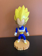 Load image into Gallery viewer, Dragonball Classic Collecticritter Super Saiyan Vageta Bobble Head Figure Preowned Approx. 7.5” Tall
