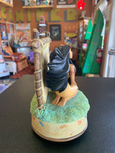 Load image into Gallery viewer, 1995 Enesco Disney Pocahontas &amp; Meeko music box "Colors of the Wind"
