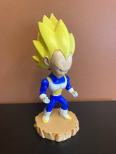 Load image into Gallery viewer, Dragonball Classic Collecticritter Super Saiyan Vageta Bobble Head Figure Preowned Approx. 7.5” Tall
