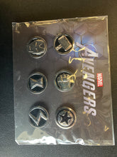 Load image into Gallery viewer, Set Of 6 Marvel's Avengers Video Game Promotional Pins
