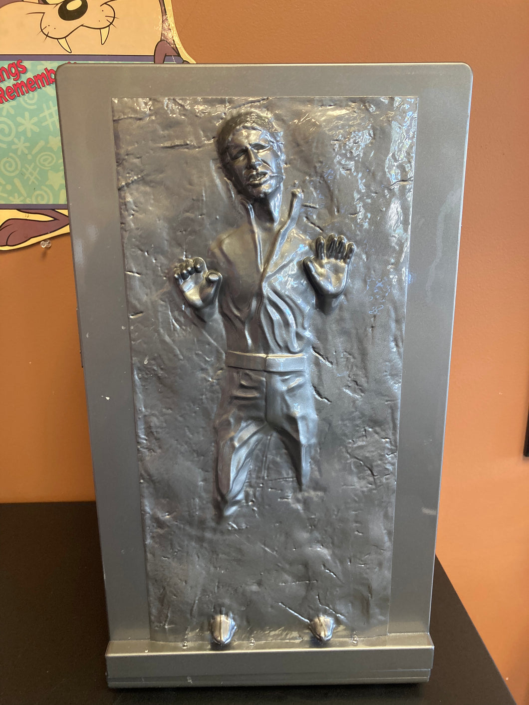 Star Wars Han Solo In Carbonite Warmer And Cooler Mini Fridge