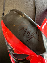 Load image into Gallery viewer, VINTAGE WWE KANE RIGID PLASTIC FACE HALF MASK W/ AUTO
