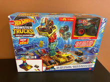 Load image into Gallery viewer, Hot Wheels Monster Trucks Arena Smashers Play Set New In Box
