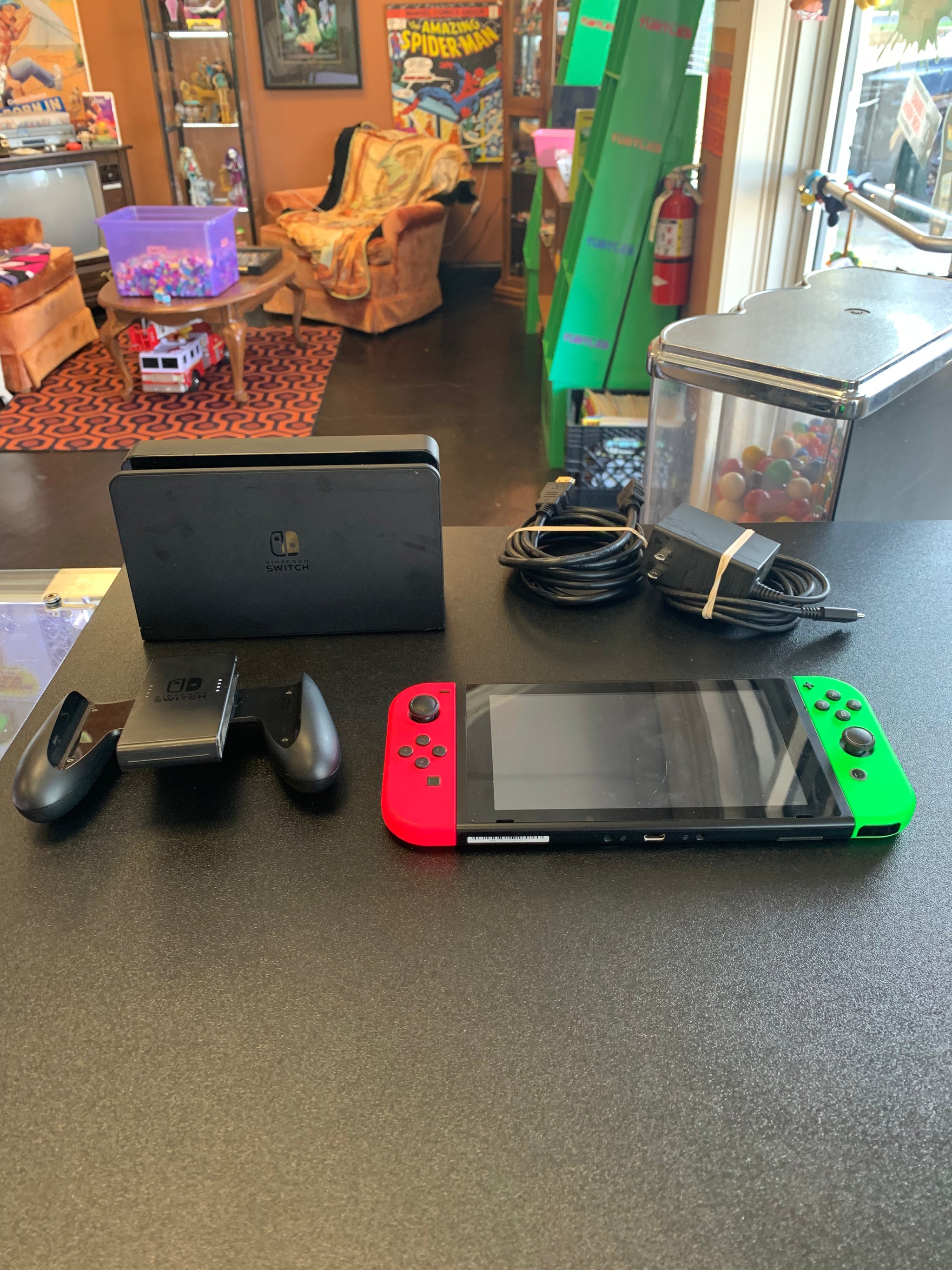 Pink & Green Nintendo Switch – Hitchhiker Toys