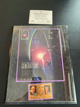 Load image into Gallery viewer, 1994 Star Trek: Generations limited edition commemorative plaque.
