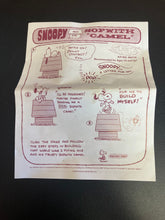 Load image into Gallery viewer, Snoopy And His Sopwith Camel Snap Together Plastic Model Kit Preowned Broken Machine Gun
