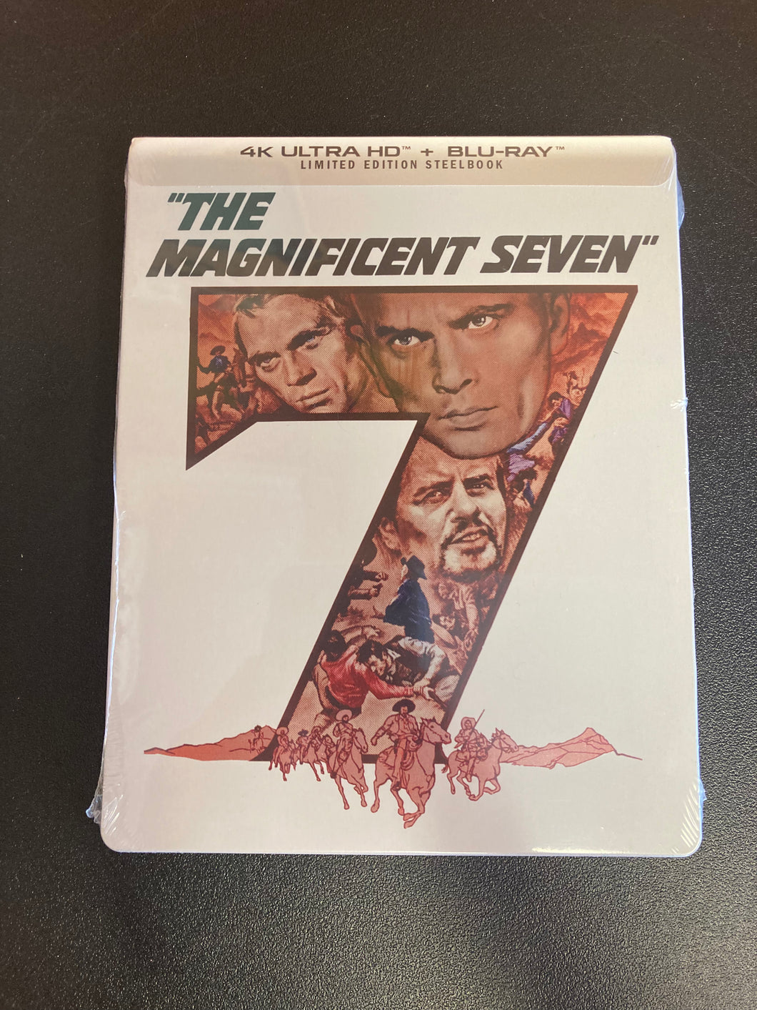 The Magnificent Seven 4K Ultra HD + Blu-ray Limited Edition Steelbook New Sealed