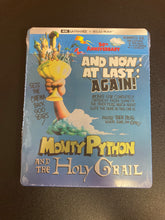 Load image into Gallery viewer, Monty Python And The Holy Grail 4K Ultra HD + Blu-ray 50th Anniversary Limited Edition Steelbook New Sealed
